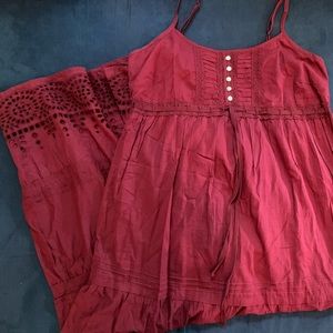 Motherhood Maternity Eyelet Maxi